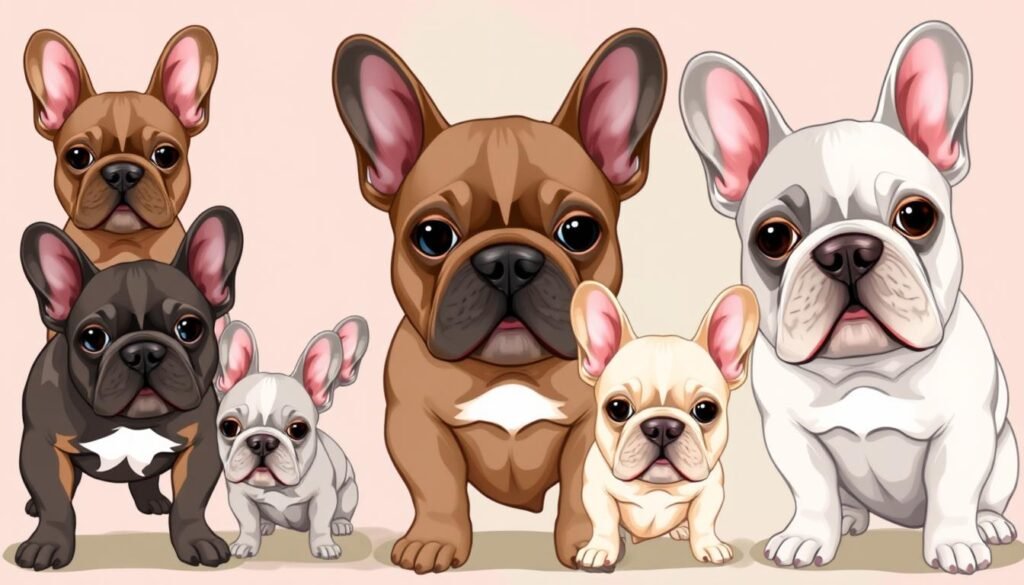 French Bulldog varieties